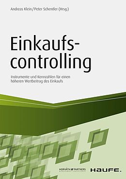 E-Book (pdf) Einkaufscontrolling von Andreas Klein, Peter Schentler