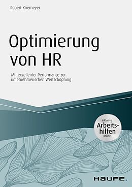 E-Book (epub) Optimierung von HR - inkl. Arbeitshilfen online von Robert Knemeyer