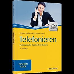 Kartonierter Einband Telefonieren von Holger Backwinkel, Peter Sturtz