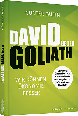 Fester Einband DAVID gegen GOLIATH von Günter Faltin
