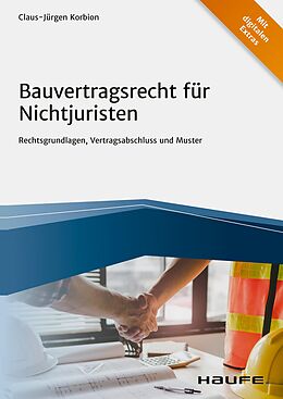 E-Book (epub) Bauvertragsrecht für Nichtjuristen von Claus-Jürgen Korbion