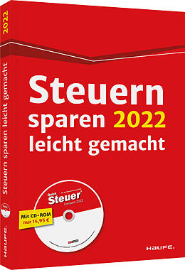 Buch Steuern sparen 2022 leicht gemacht - inkl. CD-ROM von Willi Dittmann, Dieter Haderer, Rüdiger Happe
