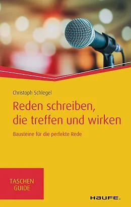 E-Book (pdf) Reden schreiben, die treffen und wirken von Christoph Schlegel