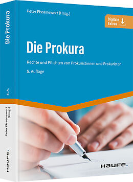 Kartonierter Einband Die Prokura von 