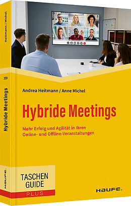 Buch Hybride Meetings von Andrea Heitmann, Anne Michel