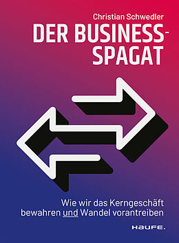 Kartonierter Einband Der Business-Spagat von Christian Schwedler