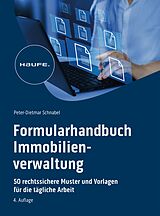 E-Book (epub) Formularhandbuch Immobilienverwaltung von Peter-Dietmar Schnabel