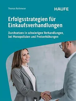 E-Book (pdf) Erfolgsstrategien für Einkaufsverhandlungen von Thomas Roithmeier