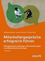 E-Book (pdf) Mitarbeitergespräche erfolgreich führen von Wolfgang Mentzel, Svenja Grotzfeld, Christine Haub
