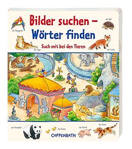 Pappband Bilder suchen - Wörter finden: Such mit bei den Tieren von Hans Günther Döring