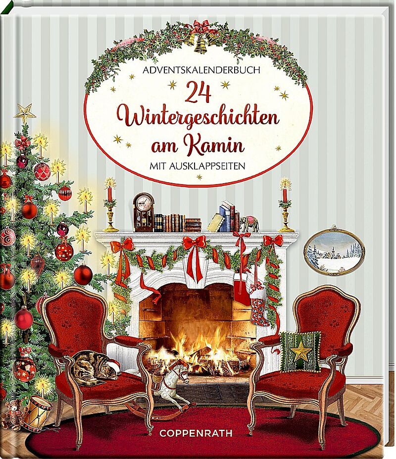 24 Wintergeschichten am Kamin