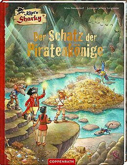 Livre Relié Käpt'n Sharky - Der Schatz der Piratenkönige de Jutta Langreuter, Jeremy Langreuter