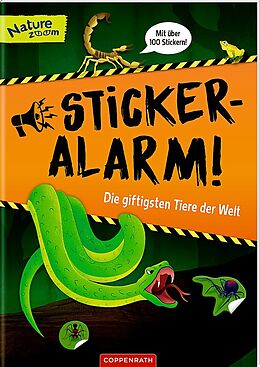 Kartonierter Einband Sticker-Alarm von Susanna Hatkemper