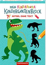 Kartonierter Einband (Kt) Mein kunterbunter Kindergartenblock von Carmen Eisendle