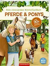 Pappband Mein riesengroßes WimmelSuchBuch: Pferde & Ponys von Antje Flad