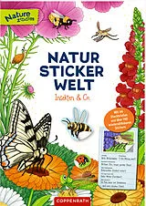 Kartonierter Einband Natur-Stickerwelt - Insekten und Co. von Ruby Warnecke