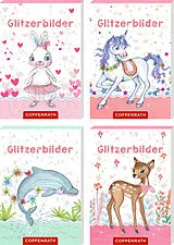 Blätter, zusammengeklebt Glitzerbilder (Prinzessin Lillifee) von Monika Finsterbusch