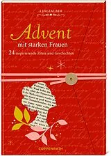 Kalender Brief-Adventskalenderbuch - Advent mit starken Frauen von Lara Marie Alter
