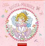 Kartonierter Einband Glitzer-Malblock (Prinzessin Lillifee) von 