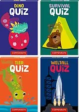 Kartonierter Einband (Kt) Mini-Quiz - Wissen für die Hosentasche von Barbara Wernsing, Bärbel Oftring, Paul Bühler