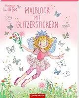 Blätter, zusammengeklebt Malblock mit Glitzerstickern (Prinzessin Lillifee) von Monika Finsterbusch