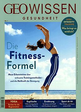 Geheftet GEO Wissen Gesundheit / GEO Wissen Gesundheit 7/18 - Die Fitness-Formel von Michael Schaper