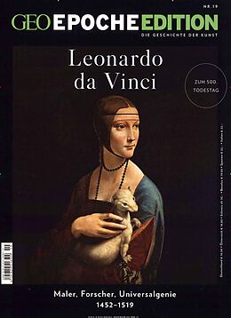 Geheftet GEO Epoche Edition / GEO Epoche Edition 19/2019 - Leonado Da Vinci von Michael Schaper