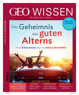 Couverture cartonnée GEO Wissen / GEO Wissen 68/2020 - Das Geheimnis des guten Alterns de Jens Schröder, Markus Wolff