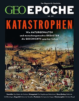 Geheftet GEO Epoche (mit DVD) / GEO Epoche mit DVD 115/2022 - Katastrophen von Jens Schröder, Markus Wolff