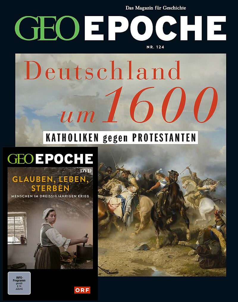 GEO Epoche (mit DVD) / GEO Epoche mit DVD 124/2023 - Deutschland um 16. Jahrhundert
