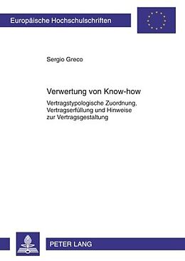 E-Book (pdf) Verwertung von Know-how von Sergio Greco