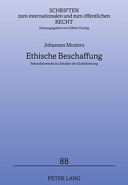 E-Book (pdf) Ethische Beschaffung von Johannes Mosters