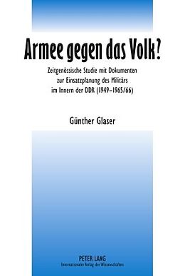 E-Book (pdf) Armee gegen das Volk? von Günther Glaser