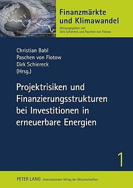 E-Book (pdf) Projektrisiken und Finanzierungsstrukturen bei Investitionen in erneuerbare Energien von 
