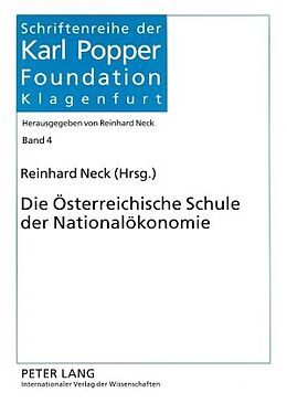 E-Book (pdf) Die Österreichische Schule der Nationalökonomie von 