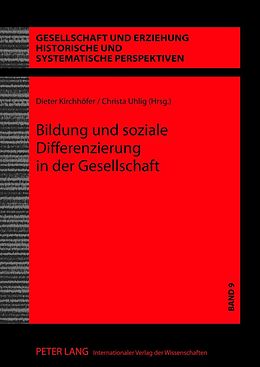 E-Book (pdf) Bildung und soziale Differenzierung in der Gesellschaft von 