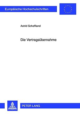 E-Book (pdf) Die Vertragsübernahme von Astrid Schaffland
