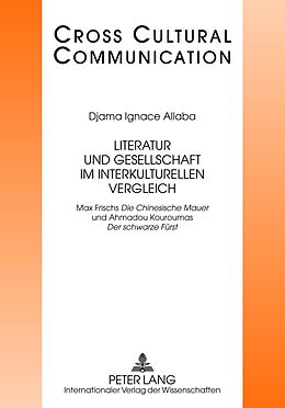 E-Book (pdf) Literatur und Gesellschaft im interkulturellen Vergleich von Djama Ignace Allaba