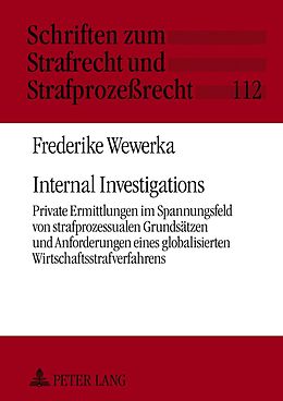 E-Book (pdf) Internal Investigations von Frederike Wewerka