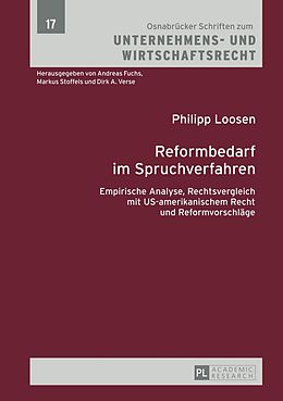 E-Book (pdf) Reformbedarf im Spruchverfahren von Philipp Loosen