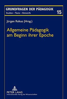 E-Book (pdf) Allgemeine Pädagogik am Beginn ihrer Epoche von 