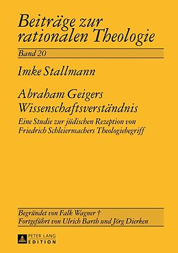 E-Book (pdf) Abraham Geigers Wissenschaftsverständnis von Imke Stallmann