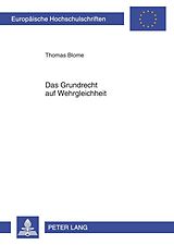 E-Book (pdf) Das Grundrecht auf Wehrgleichheit von Thomas Blome
