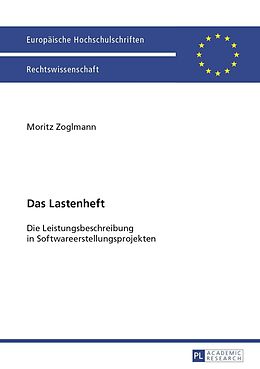 E-Book (pdf) Das Lastenheft von Moritz Zoglmann
