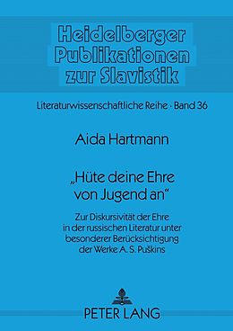 E-Book (pdf) «Hüte deine Ehre von Jugend an» von Aida Hartmann