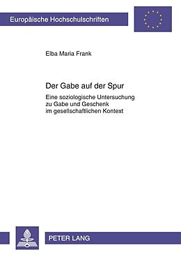 E-Book (pdf) Der Gabe auf der Spur von Elba Frank