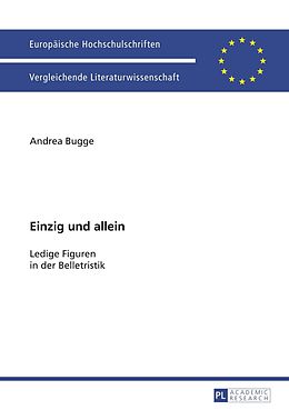 E-Book (pdf) Einzig und allein von Andrea Bugge