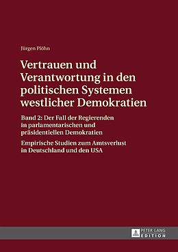 E-Book (pdf) Vertrauen und Verantwortung in den politischen Systemen westlicher Demokratien von Jürgen Plöhn