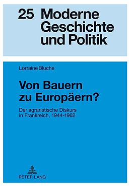 E-Book (pdf) Von Bauern zu Europäern? von Lorraine Bluche