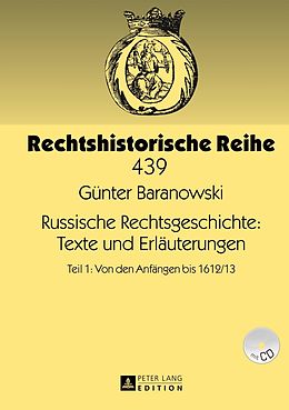 E-Book (pdf) Russische Rechtsgeschichte: Texte und Erläuterungen von Günter Baranowski